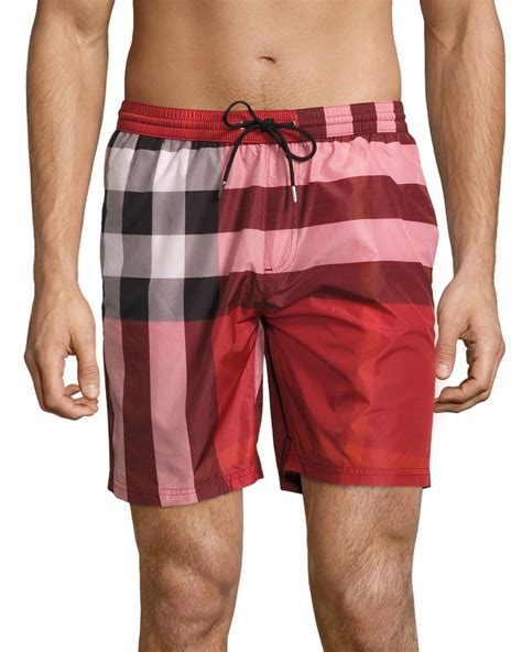 burberry swim trunks graffiti|burberry boys checkered swim trunks.